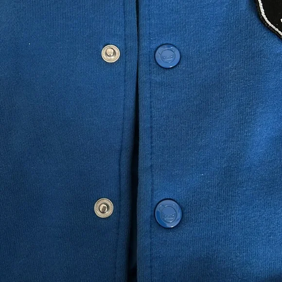 Hipanda Blue and Gray Varsity Jacket - Picture 9 of 10